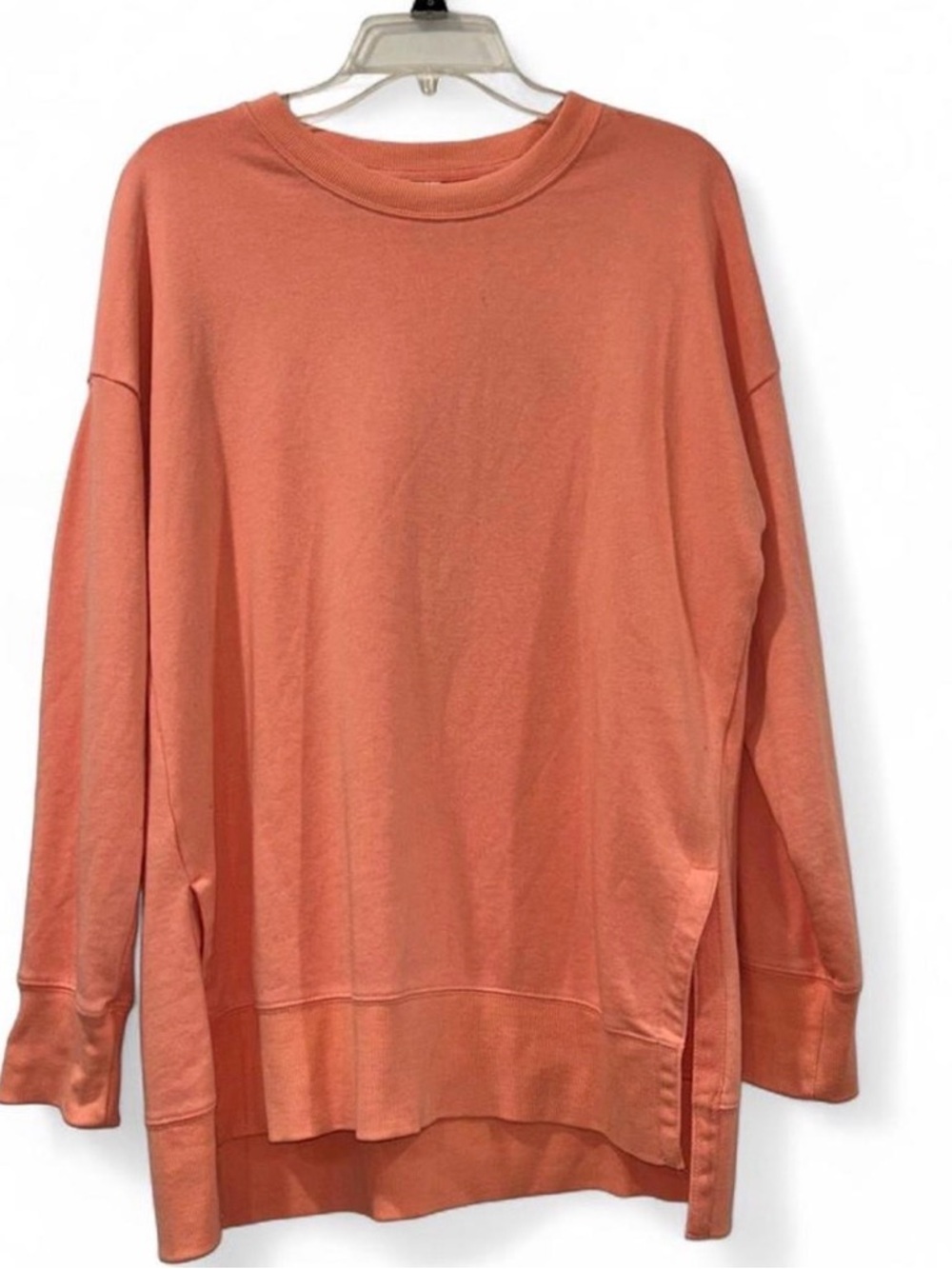 Coral Oversized Crewneck Sweatshirt Women’s Large